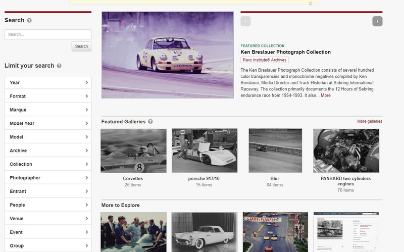 Illustration for article titled How to spend the rest of your life with Stanford's 180,000 images of Vintage Racecars.